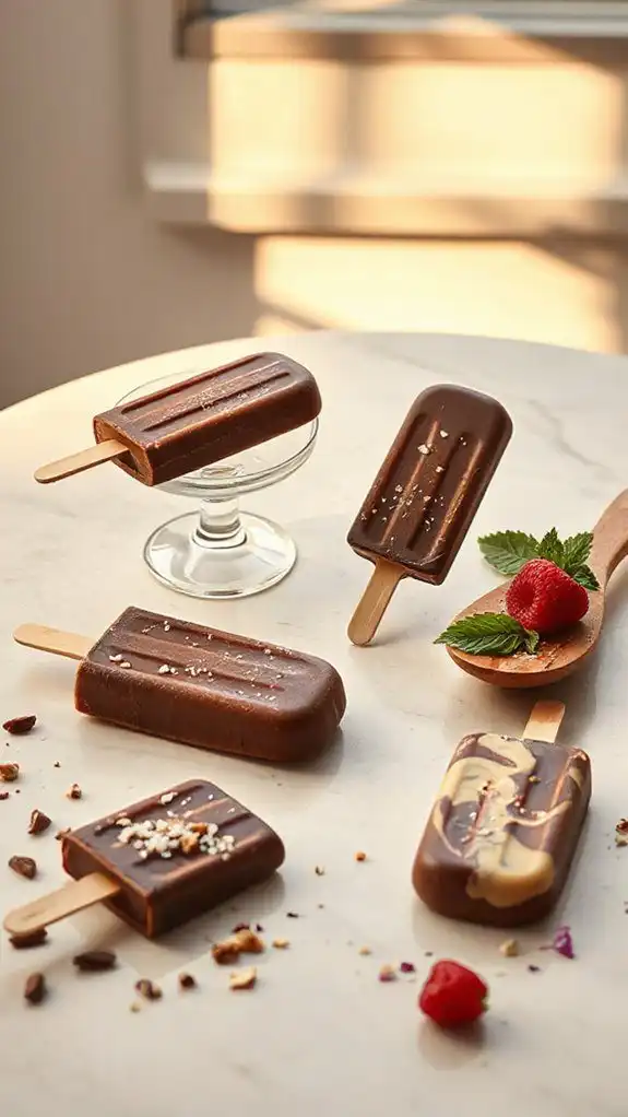 varied fudgesicle flavors and adaptations