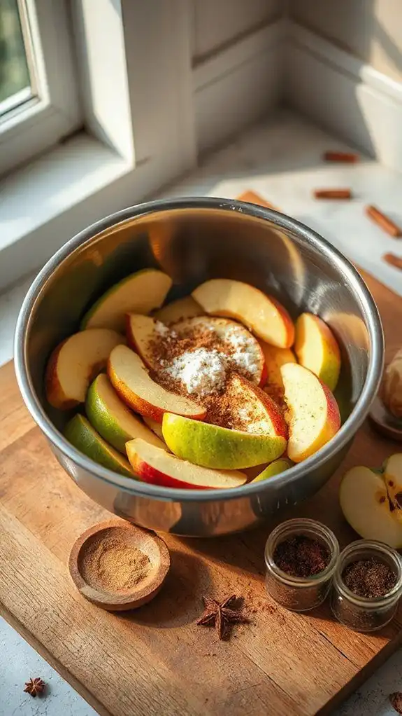 vegan allergen free apple filling