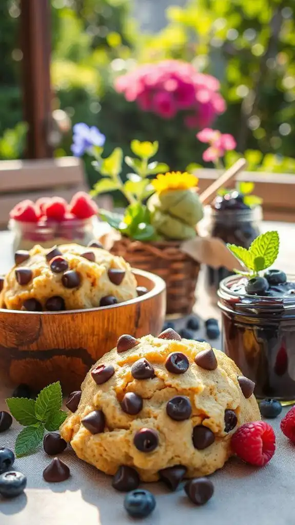 vegan cookie dough delight