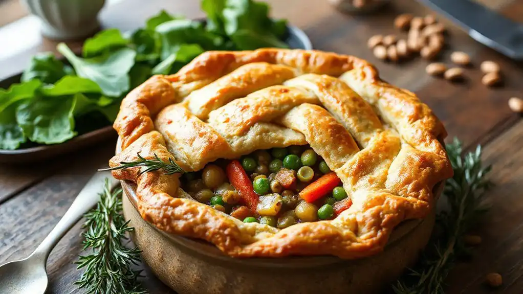 vegan easter pot pie