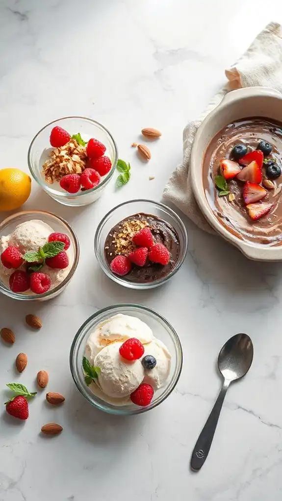 vegan ice cream customizations