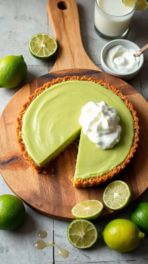 vegan key lime pie