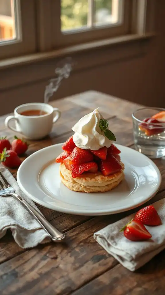 vegan strawberry shortcake pairings