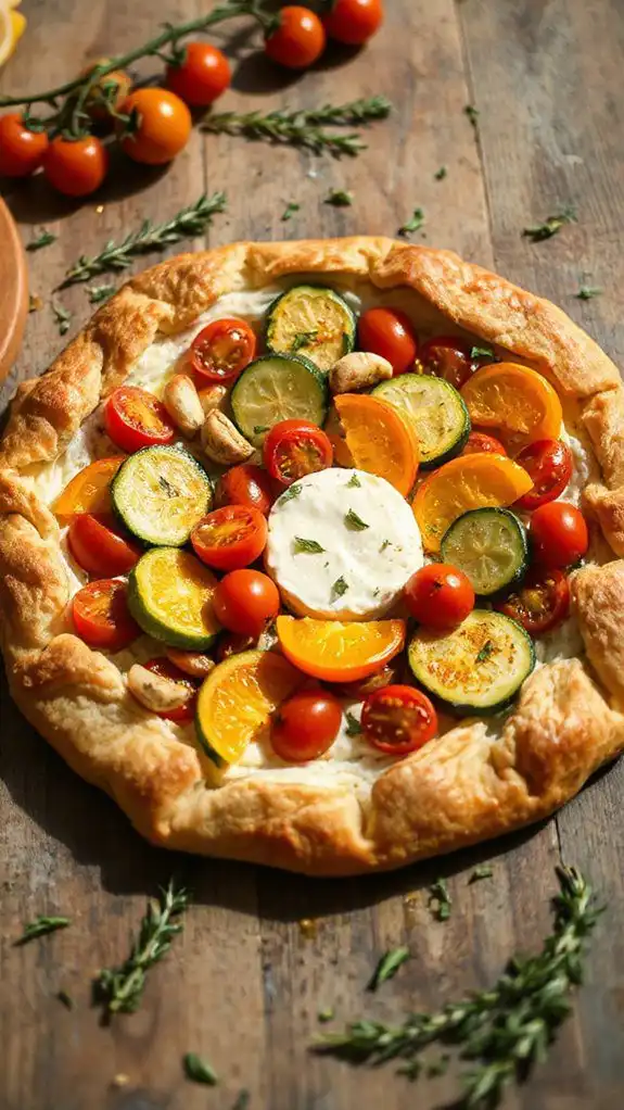 vegetable tart recipe ideas
