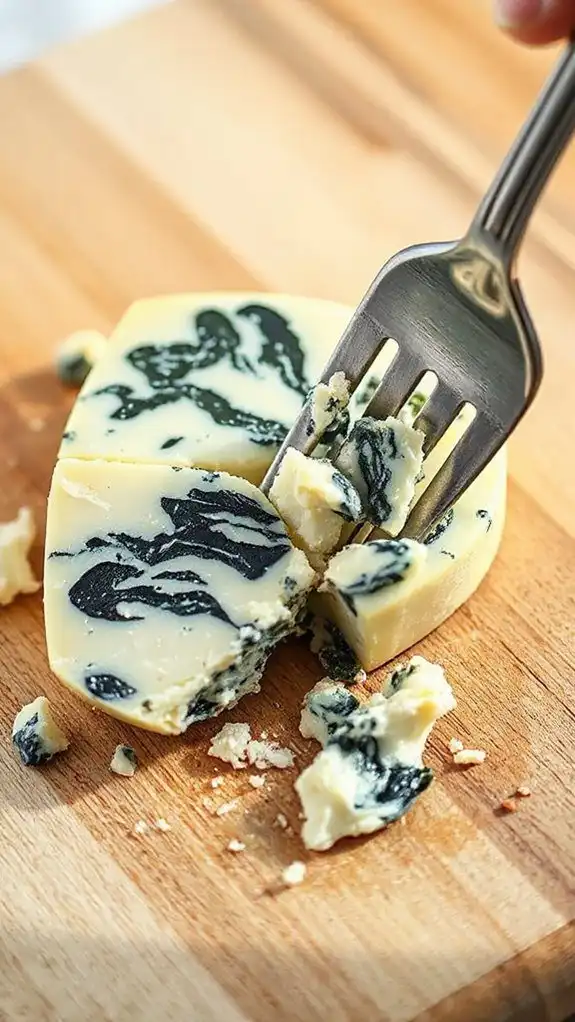 velvety tangy blue crumble