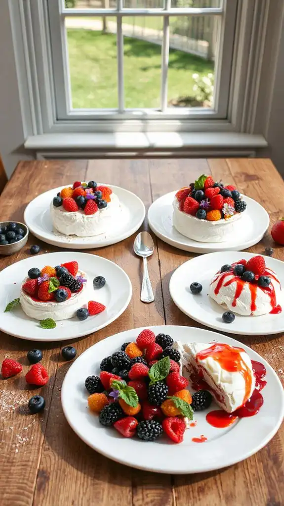 versatile pavlova berry variations