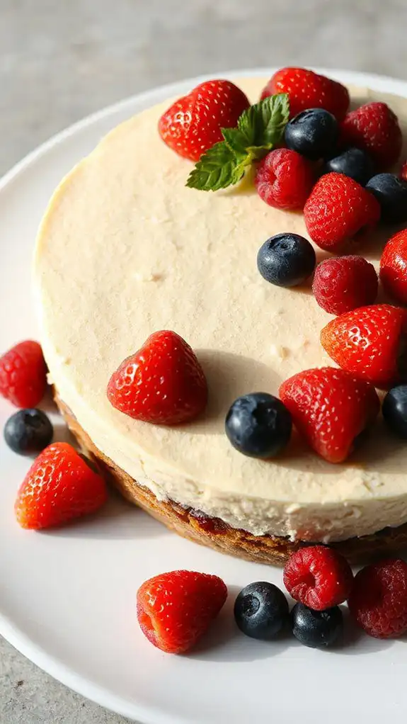 vibrant berries adorn dreamcake vibrant berries adorn dreamcake