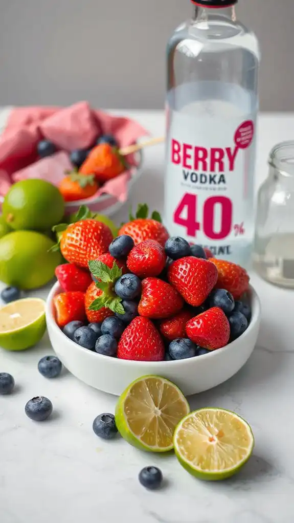 vibrant berries vodka harmony