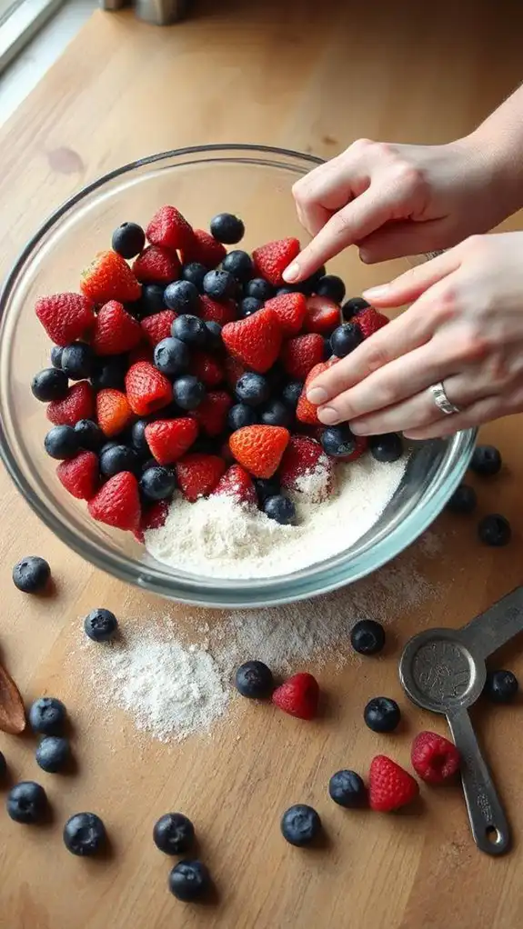 vibrant berry citrus blend