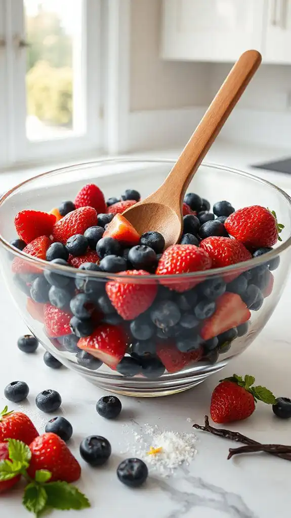 vibrant berry filling innovation