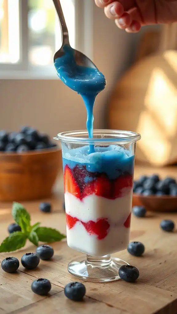vibrant blueberry antioxidant symbol