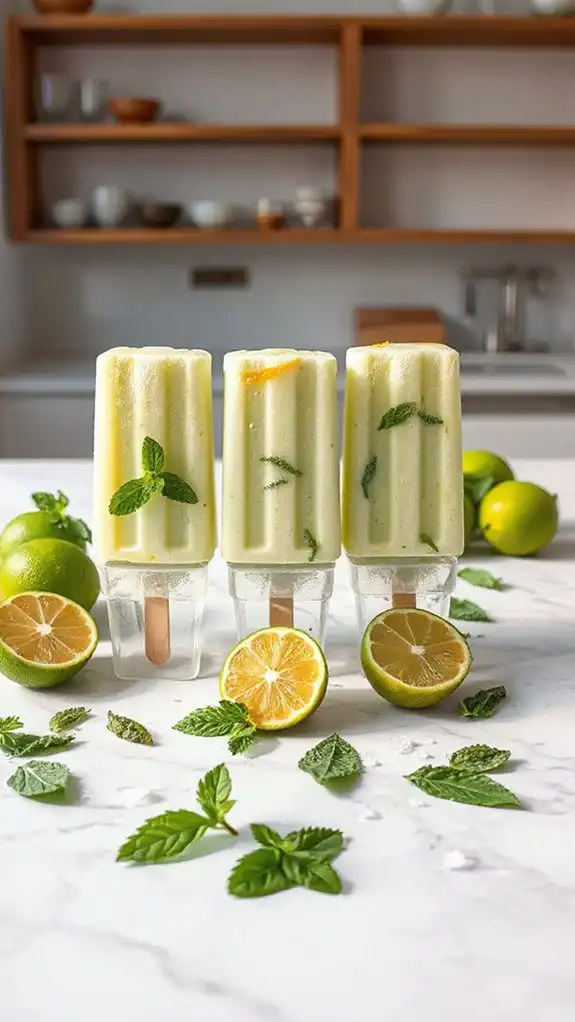 vibrant citrus sorbet exploration