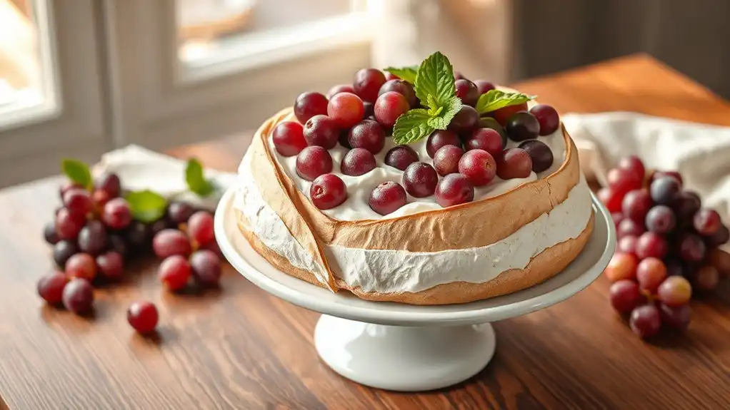 vibrant grape themed summer treats