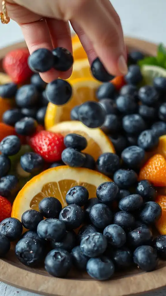 vibrant indigo blueberries nutritious vibrant indigo blueberries nutritious
