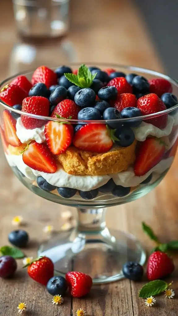vibrant layered berry delight vibrant layered berry delight