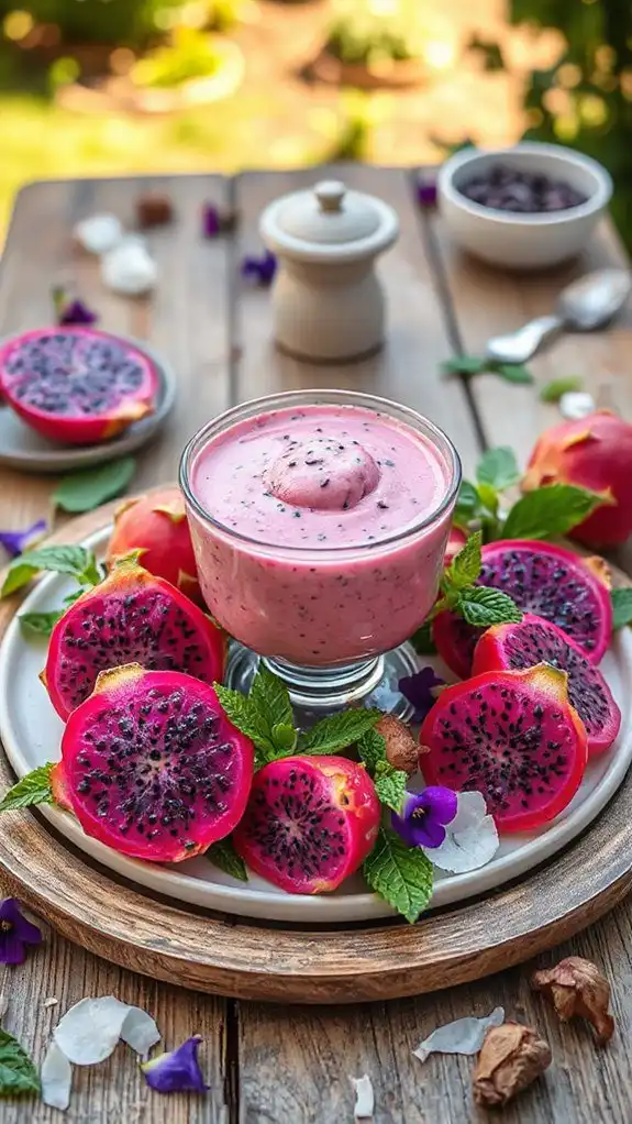 vibrant nutritious chia pudding