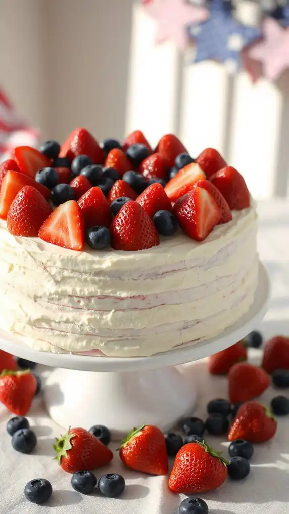 vibrant patriotic berry topping vibrant patriotic berry topping