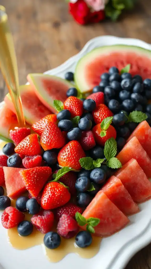 vibrant patriotic fruit masterpiece vibrant patriotic fruit masterpiece