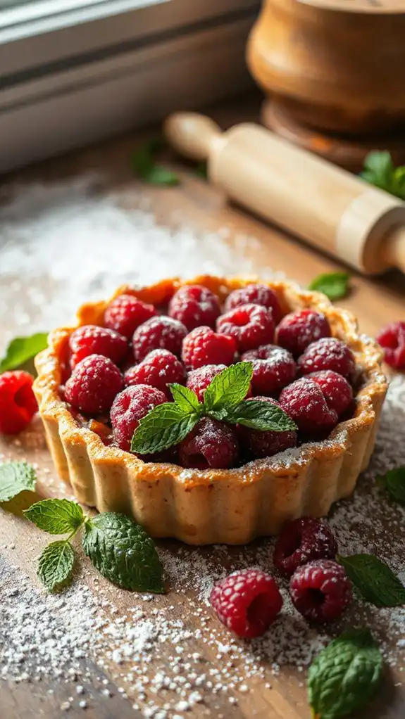 vibrant raspberry tart innovations