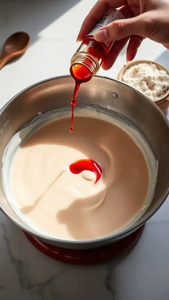 vibrant red coloring alternative