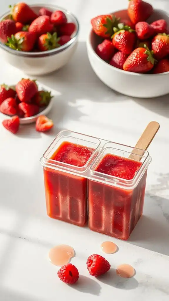 vibrant red juice foundation