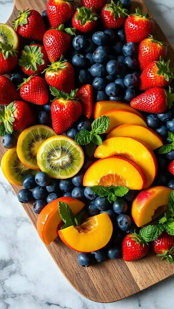 vibrant seasonal fruit addition