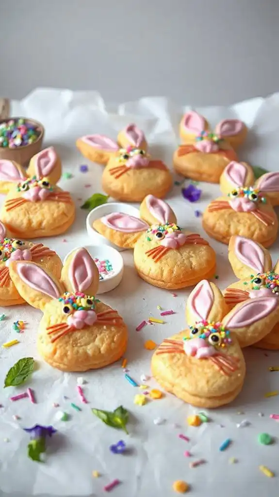 vibrant sprinkles add flair