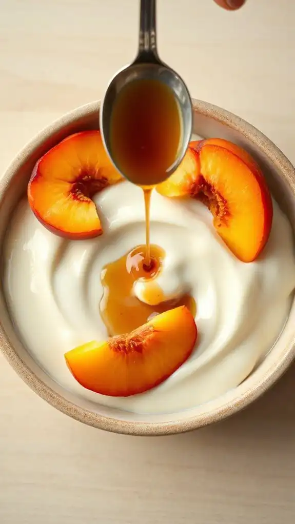 vibrant syrup elevates malabi