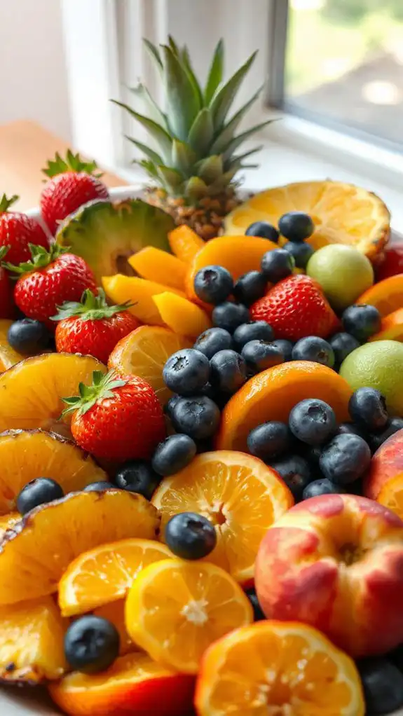 vivid fruit mix selection