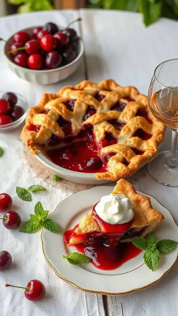 warm tart pie pairings