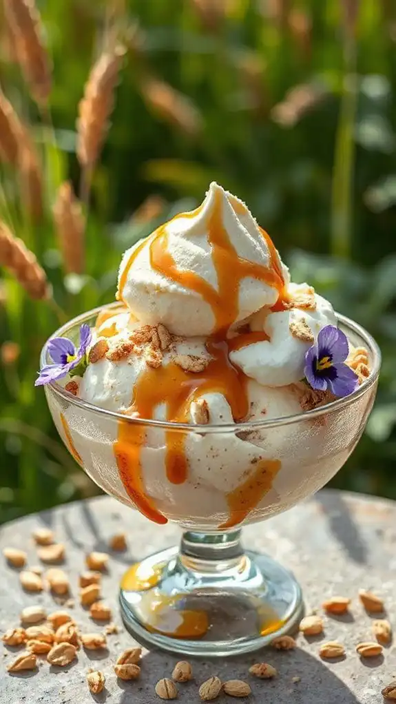 wheat berry ice cream sundae wheat berry ice cream sundae