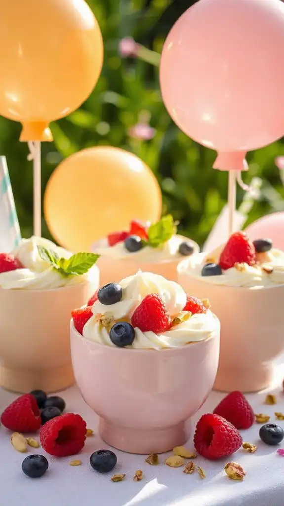 whimsical cheesecake dessert bowls whimsical cheesecake dessert bowls