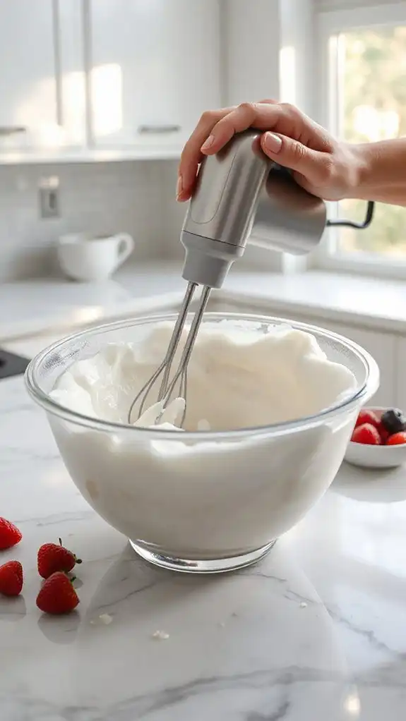 whip for velvety creaminess