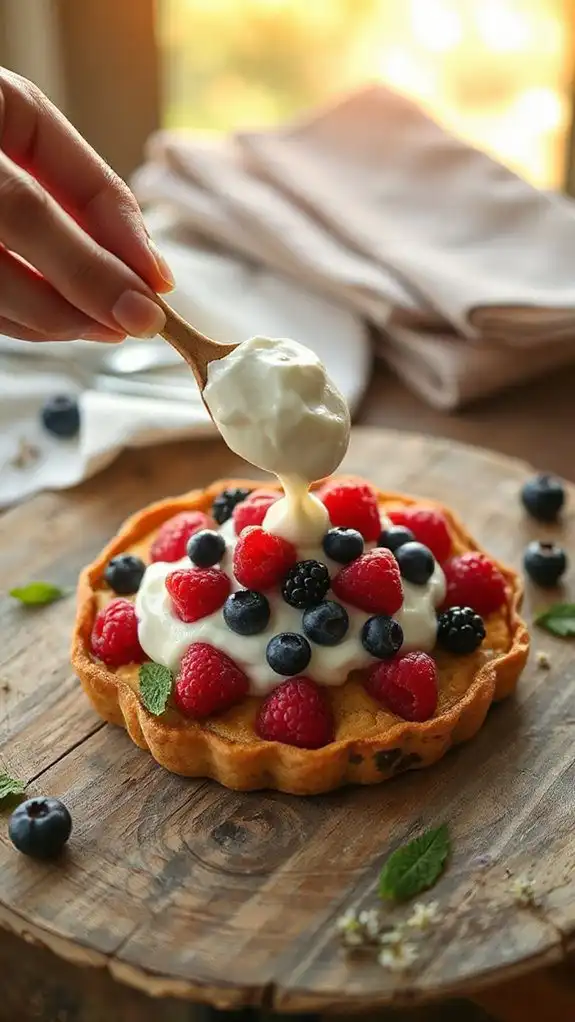 whipped cream s festive elegance