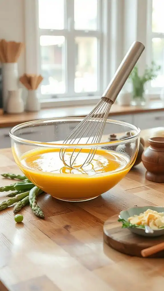whisk until mixture smooth