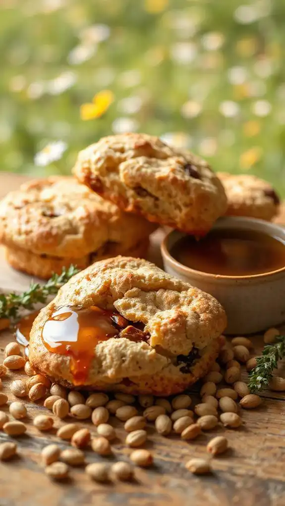 wholesome maple wheat scones wholesome maple wheat scones