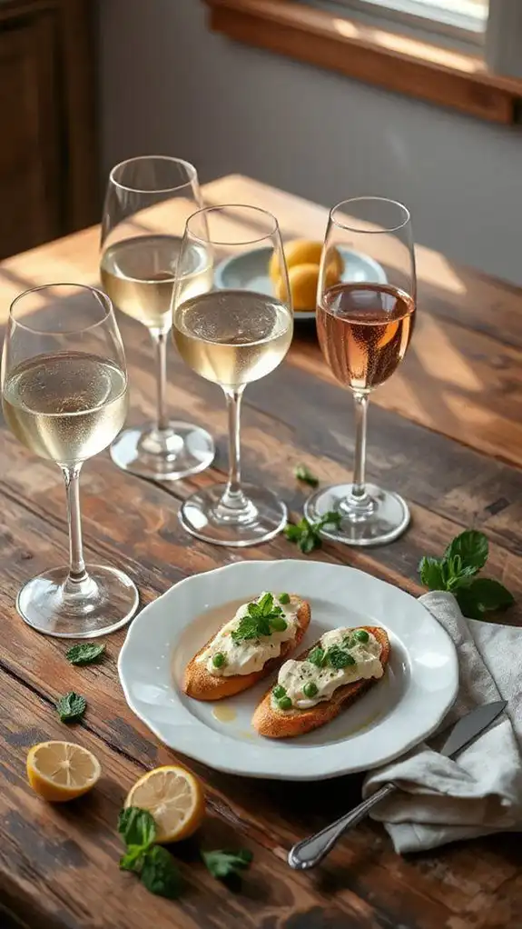 wine pairing suggestions available