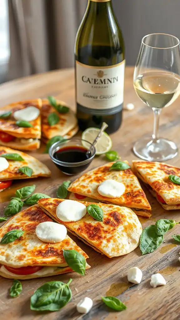 wine pairing suggestions provided
