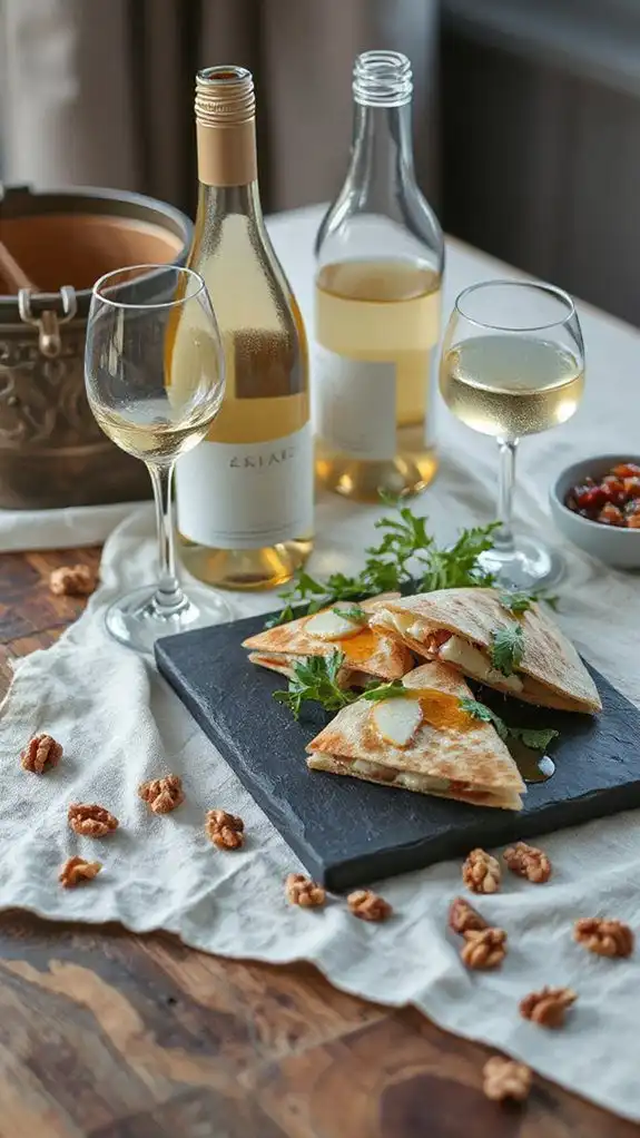 wine side dish combinations