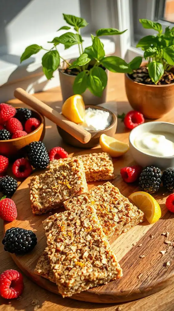 zesty gluten free dessert bars