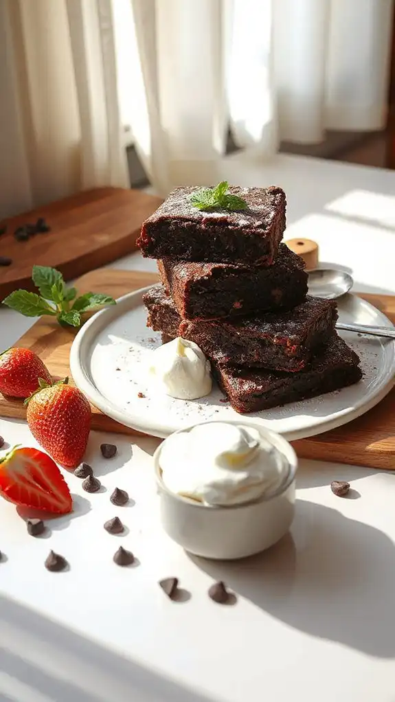 zucchini brownies healthy indulgence option