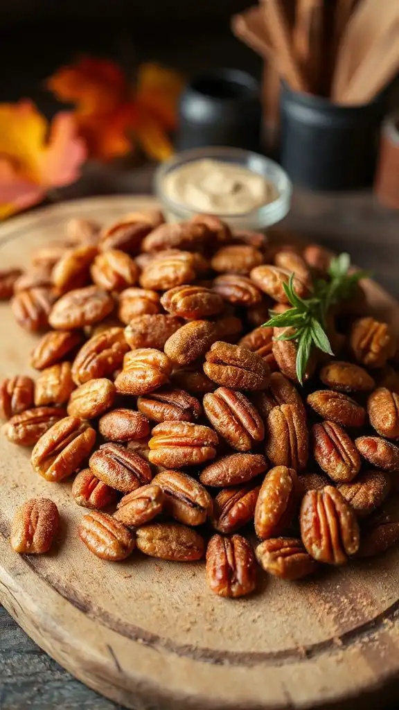 addictive roasted sweet pecans
