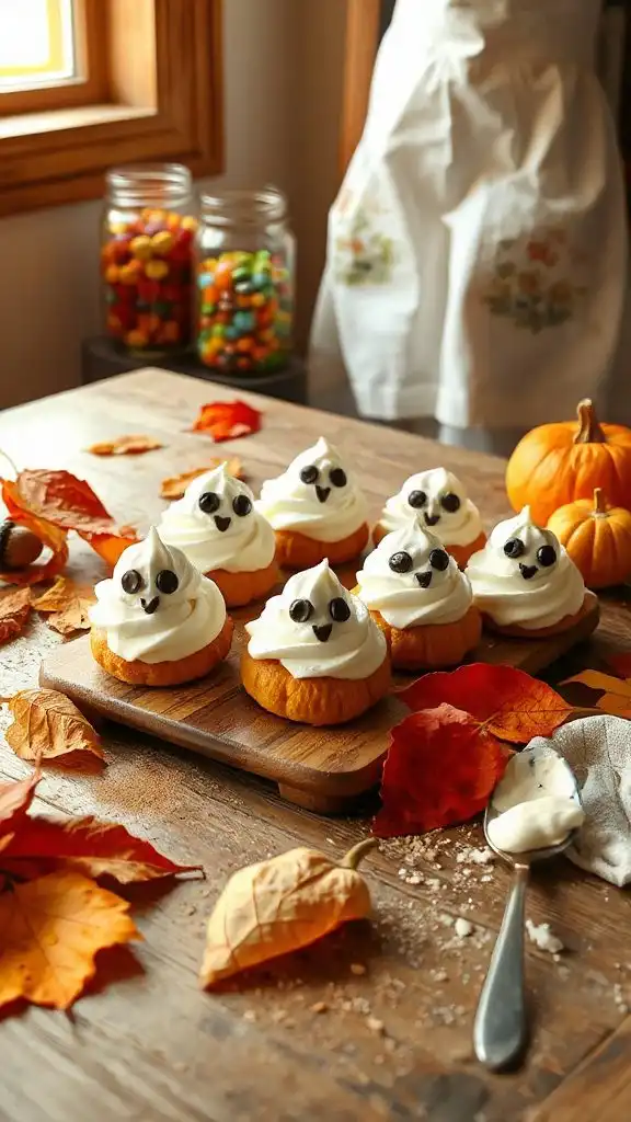 adorable no bake pumpkin treat