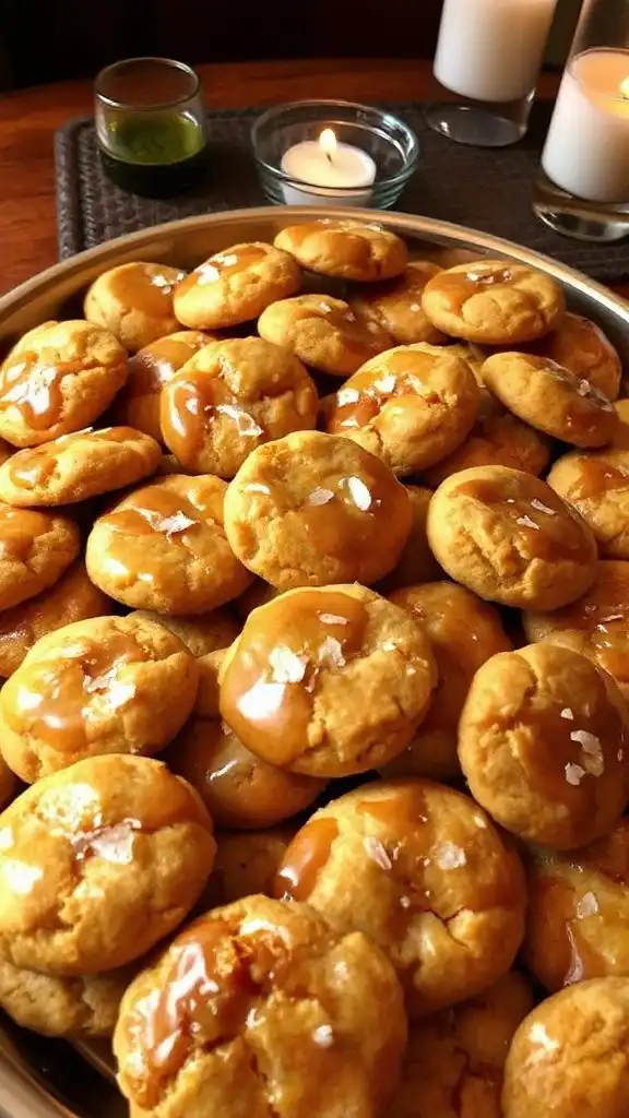 adult caramel whiskey cookies