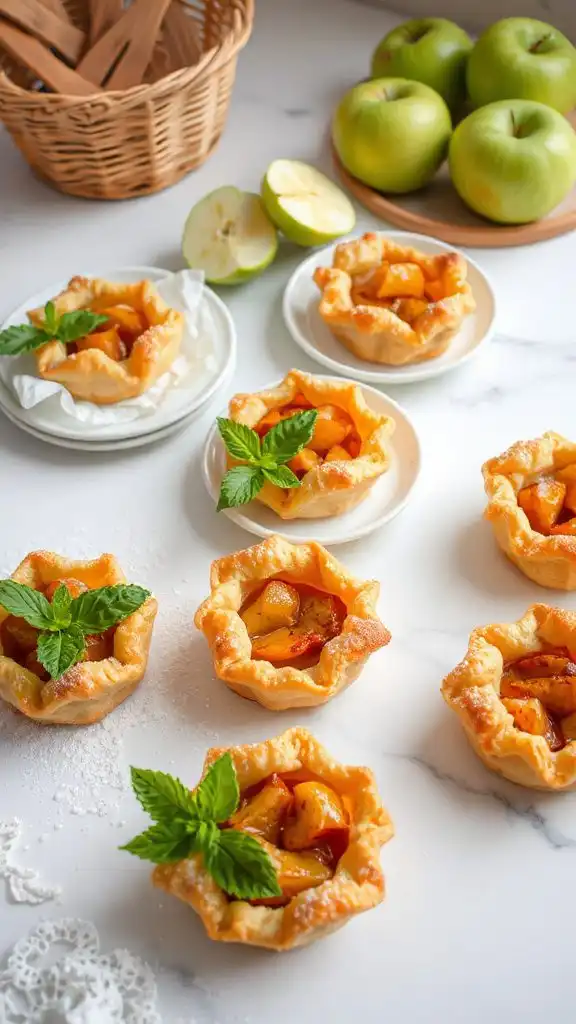 air fryer apple pie bites