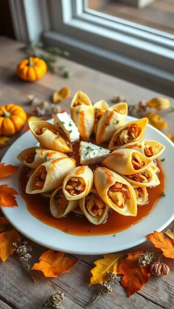apple brie stuffed shells recipe apple brie stuffed shells recipe