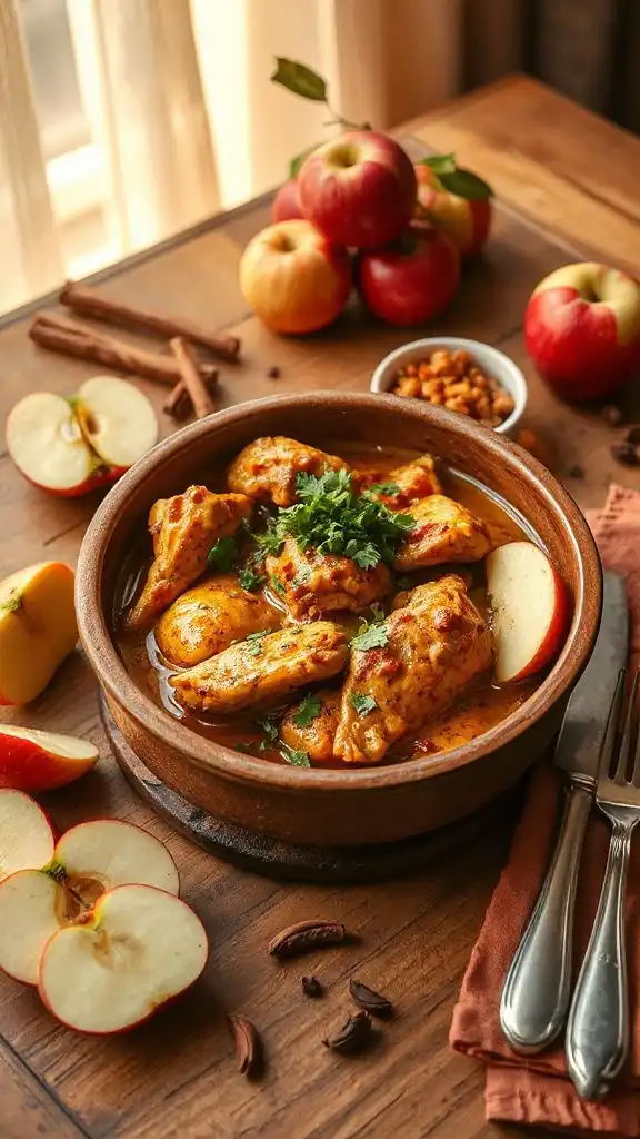 apple chicken curry delight