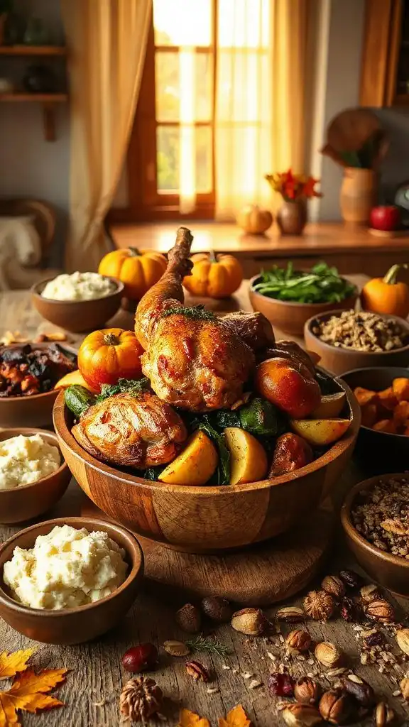 apple cider chicken dish