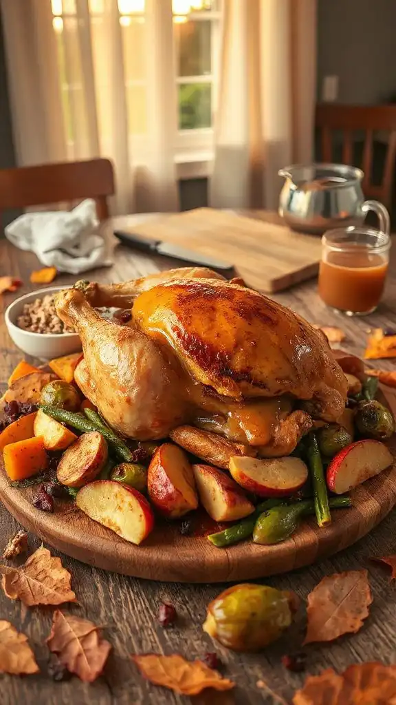 apple cider glazed chicken