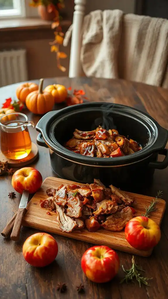 apple cider pulled pork